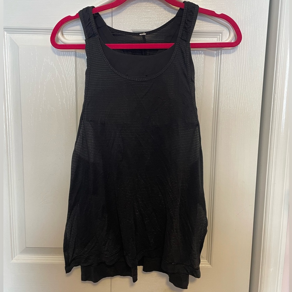 Black Women's Athletic Tank Top